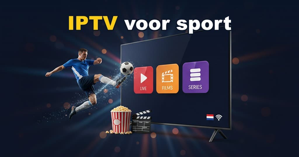 IPTV voor sport - voetbal, Formule 1 en live sport kijken in HD/4K op IPTV Kopen